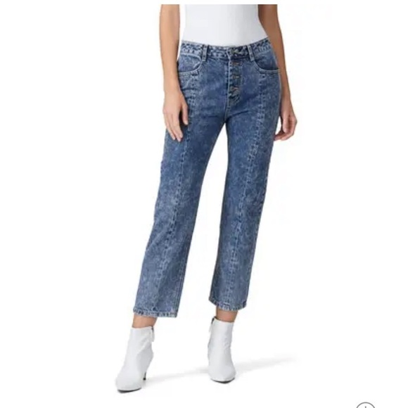 SJYP Rigid Wash Button Fly Jeans - Picture 1 of 10